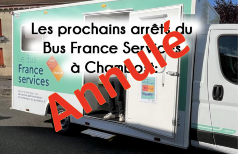 bus france service annule