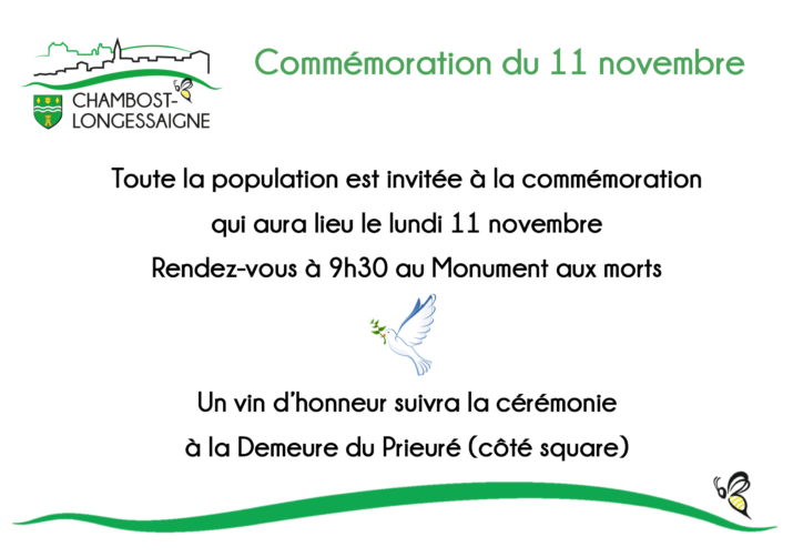 commémoration 11 novembre 2024